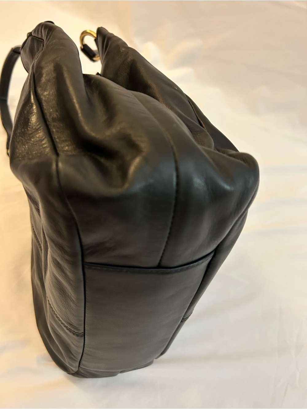 Coach Campbell Black Leather Hobo - Picture 7 of 16